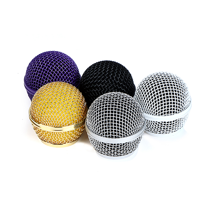 Shure Mic Sm58 - 1pc Shure SM58 ワイヤレスマイク交換金属マイクグリル交換プロフェッショナルパーティーマイクヘッド部分