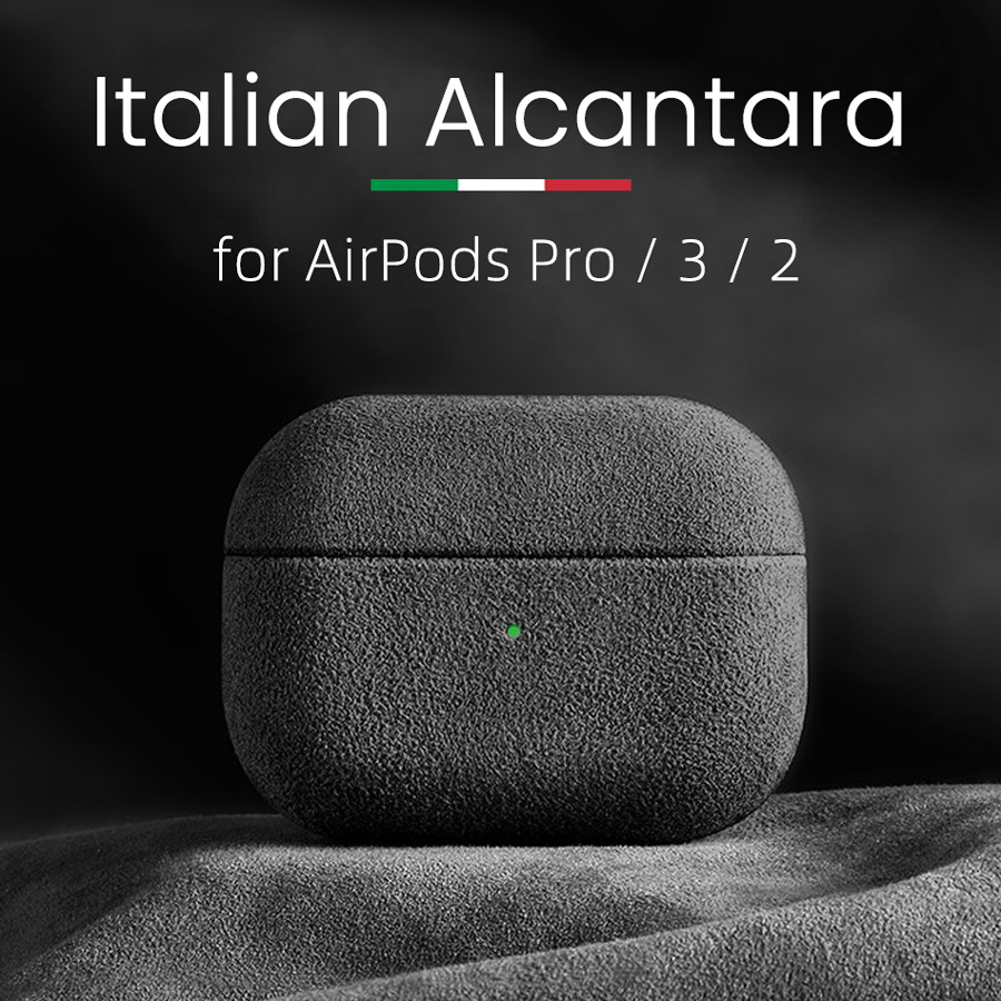 Bluetooth Headset On Ear - アルカンタラケース AirPods Pro 2 高級人工皮革ケース AirPods