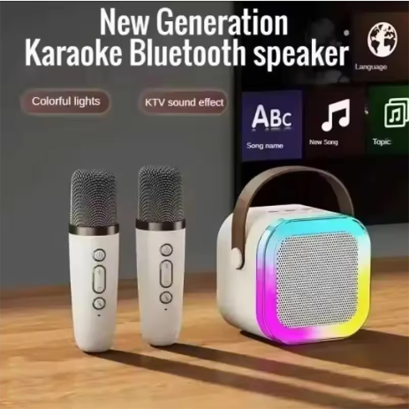 K12カラオケマシン ポータブルBluetooth 5.0  - Shure Mic Sm58 のレビューと価格