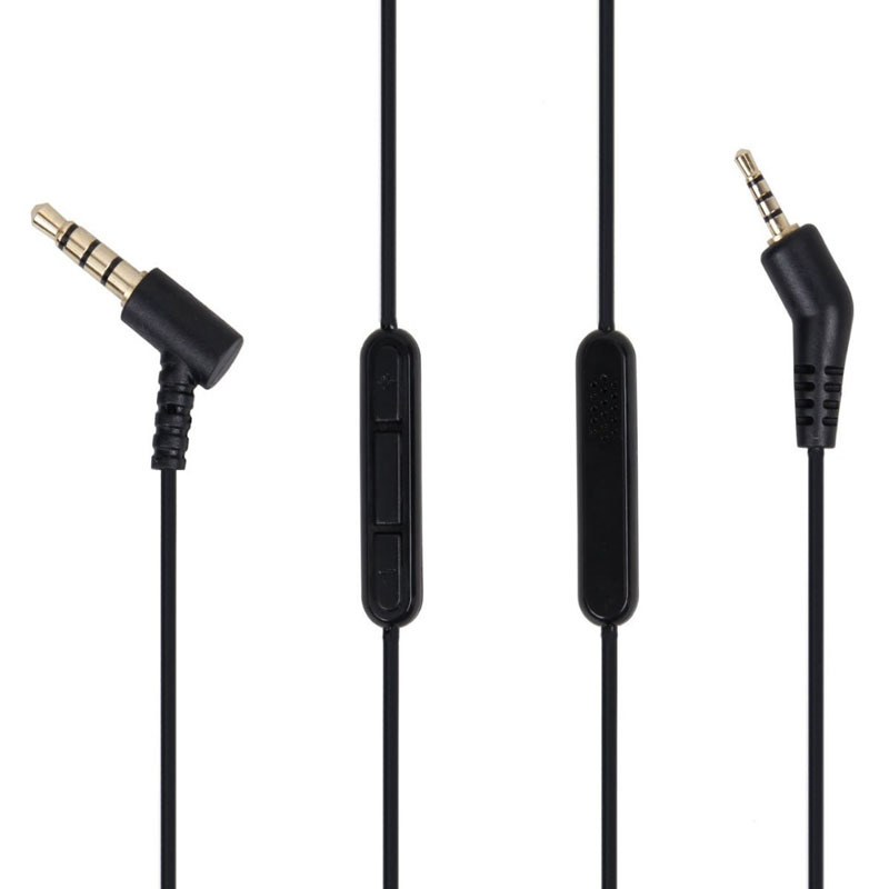 BOSE QC3ヘッドフォンケーブル、ヘッドセット交換用ライ - Wired Earphone Mic のレビューと価格