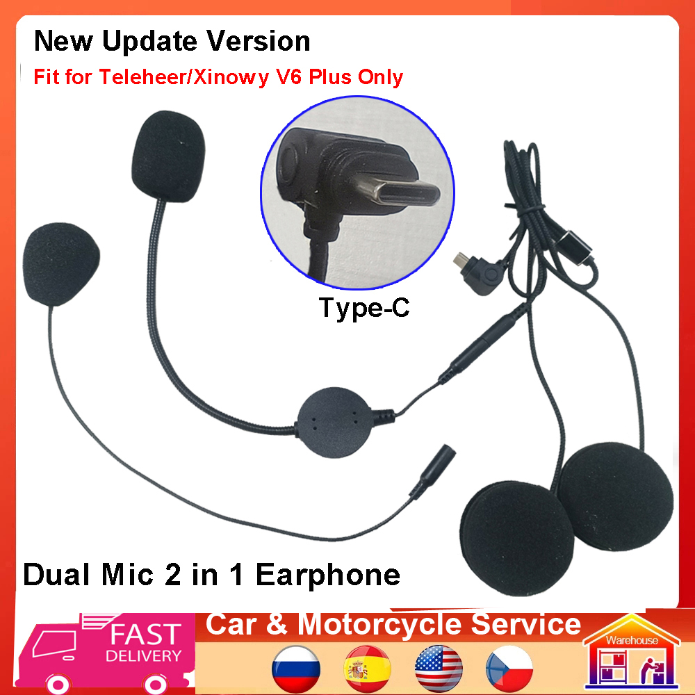 タイプ C イヤホンスピーカー 2 in 1 デュアルマイク - Wired Earphone Mic のレビューと価格