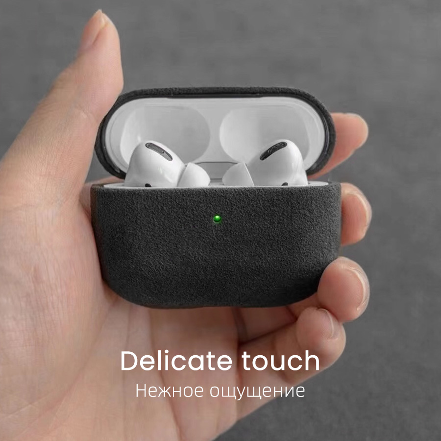 アルカンタラケース AirPods Pro 2 高級人工皮革 - Bluetooth Headset On Ear のレビューと価格