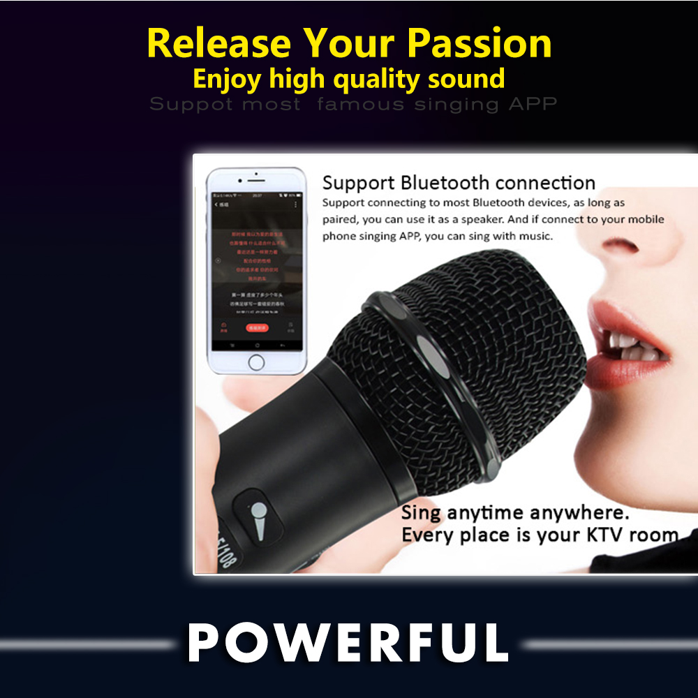 Xiaokoa-Bluetoothワイヤレスマイク,L-69 - Shure Mic Sm58 のレビューと価格