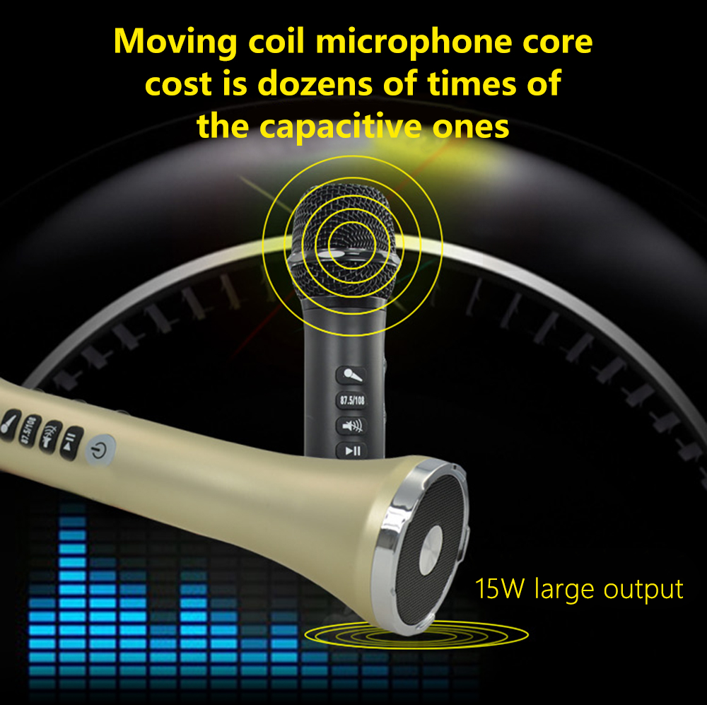Xiaokoa-Bluetoothワイヤレスマイク,L-69 - Shure Mic Sm58 のレビューと価格