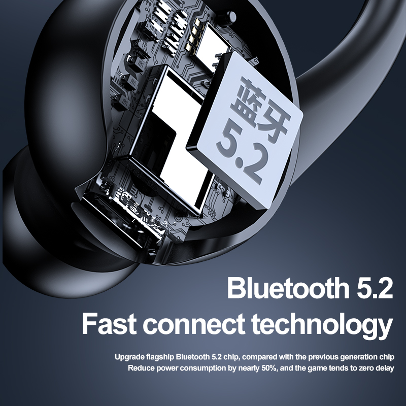 ミニシングルイヤーイヤーフック型Bluetoothヘッドセッ - Sports Earphone Hook のレビューと価格